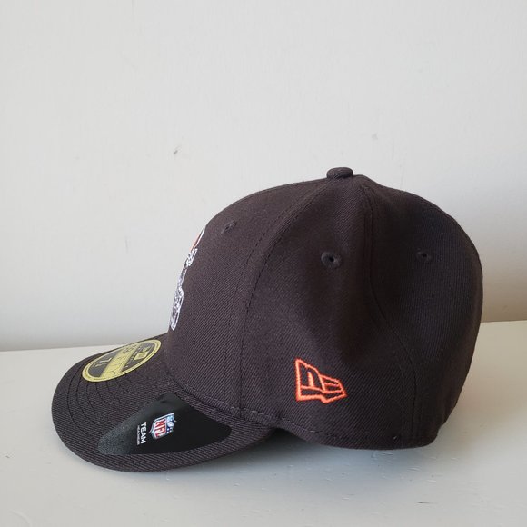 New Era Cleveland Browns 59Fifty Fitted Sz 7 1/8 Hat Cap Low Profile NFL New - Picture 4 of 10